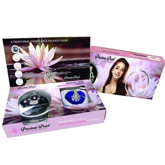 My Inspirations Precious Pearl Pearl Necklace Kit Lotus - Picture 1 of 8